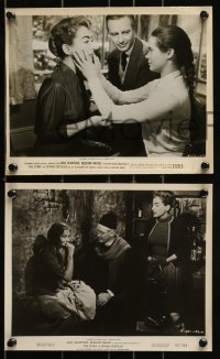9a770 GOLDEN VIRGIN 4 8x10 stills 1957 Joan Crawford, deaf/mute Heather Sears & Rossano Brazzi!