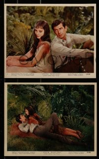 9a008 GREEN MANSIONS 12 color 8x10 stills 1959 Audrey Hepburn & Anthony Perkins as the young lovers