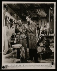 9a922 HOUSE OF WAX 2 8x10 stills 1953 Vincent Price, Roberts, great horror images!