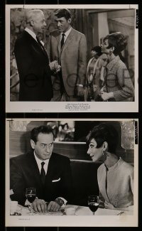 9a841 HOW TO STEAL A MILLION 3 8x10 stills 1966 Audrey Hepburn, O'Toole, Wallach, Griffith, Boyer!