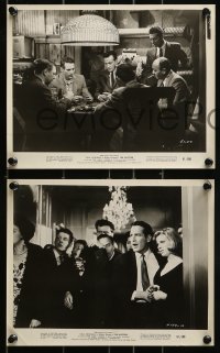9a775 HUSTLER 4 8x10 stills 1961 Paul Newman as Fast Eddie Felson, Pipe Laurie, Scott, poker!
