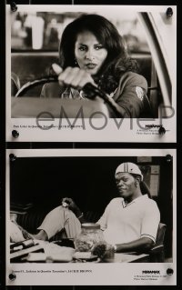 9a250 JACKIE BROWN 12 8x10 stills 1997 Quentin Tarantino, Pam Grier, L. Jackson, De Niro, Fonda!
