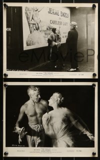 9a688 JEANNE EAGELS 5 8x10 stills 1957 all with incredibly sexy Kim Novak + Jeff Chandler, top cast