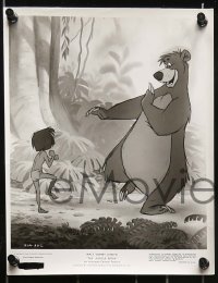 9a309 JUNGLE BOOK 10 8x10 stills 1967 Disney, great cartoon images of Mowgli & his friends!