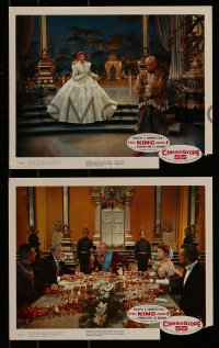 9a122 KING & I 4 color 8x10 stills 1956 Yul Brynner & Deborah Kerr in Rodgers & Hammerstein's musical!