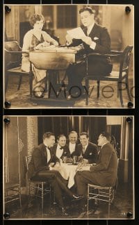 9a693 LET'S GET MARRIED 5 deluxe 7.75x9.75 stills 1926 football hero Richard Dix and Lois Wilson!