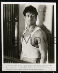 9a220 LOCK UP 14 8x10 stills 1989 Donald Sutherland, images of Sylvester Stallone in prison!