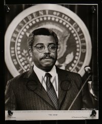 9a513 MAN 7 8x10 stills 1972 James Earl Jones as the 1st pretend black U.S. President!