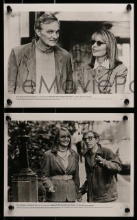 9a364 MANHATTAN MURDER MYSTERY 9 8x10 stills 1993 Woody Allen, Anjelica Huston, Diane Keaton, Alan Alda
