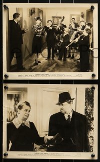 9a699 MELODY FOR THREE 5 8x10 stills 1941 images of Jean Hersholt & Walter Woolf King!