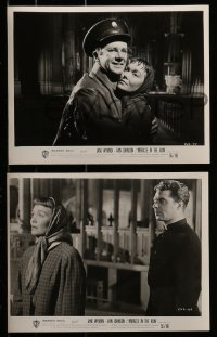 9a442 MIRACLE IN THE RAIN 8 8x10 stills 1956 great images of Jane Wyman & Van Johnson!