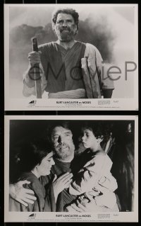 9a186 MOSES 19 8x10 stills 1976 great images of religious Burt Lancaster in the title role!