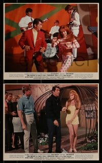 9a110 MURDERERS' ROW 5 color 8x10 stills 1966 great images of spy Dean Martin, sexy Ann-Margret!