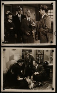 9a856 MYSTERIOUS MR M 3 8x10 stills 1946 great images from Universal's last serial, Richard Martin!
