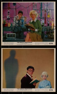 9a136 NUTTY PROFESSOR 3 color 8x10 stills 1963 wacky Jerry Lewis w/ pretty Stella Stevens!