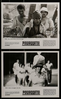 9a321 POWAQQATSI 10 8x10 stills 1988 Godfrey Reggio documentary!