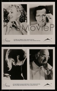 9a796 SHINE 4 Canadian 8x10 stills 1996 biography of pianist David Helfgott starring Geoffrey Rush!