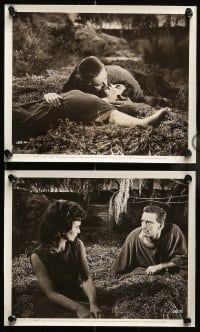 9a799 SPARTACUS 4 8x10 stills 1960 Kubrick, all romantic images of Kirk Douglas, Jean Simmons!