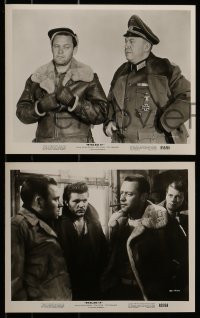 9a619 STALAG 17 6 8x10 stills R1959 William Holden, Peter Graves, Wilder's WWII POW classic!