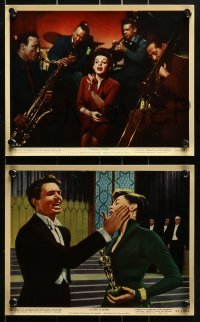 9a026 STAR IS BORN 11 color 8x10 stills 1954 James Mason, Judy Garland, Bickford, Carson!