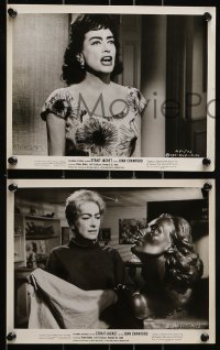 9a875 STRAIT-JACKET 3 8x10 stills 1964 crazy ax murderer Joan Crawford, directed by William Castle!