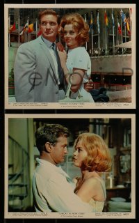 9a018 SUNDAY IN NEW YORK 12 color 8x10 stills 1964 Cliff Robertson, Rod Taylor, Jane Fonda, Morrow!