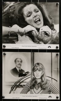 9a731 TALES THAT WITNESS MADNESS 5 8x10 stills 1973 Joan Collins, Donald Pleasence, horror images!