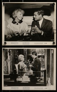 9a528 THAT TOUCH OF MINK 7 8x10 stills 1962 great images of Gig Young, Cary Grant & Doris Day!