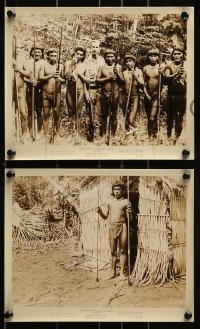 9a886 URUBU THE VULTURE PEOPLE 3 8x10 stills 1948 people from the jungles of Brazil!