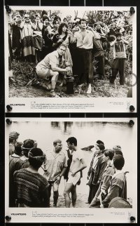 9a259 VOLUNTEERS 12 8x10 stills 1985 cool images of Tom Hanks, John Candy, Rita Wilson, Peace Corps!