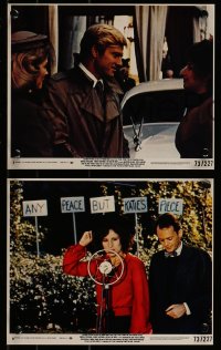9a143 WAY WE WERE 3 8x10 mini LCs 1973 Barbra Streisand & Robert Redford, directed by Sydney Pollack