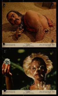 9a113 ZARDOZ 5 color 8x10 stills 1974 Sean Connery & Charlotte Rampling, directed by Boorman!
