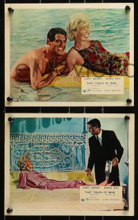 9a129 THAT TOUCH OF MINK 4 color English FOH LCs 1962 great images of Young, Cary Grant & Doris Day