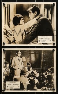 9a477 TO KILL A MOCKINGBIRD 8 English FOH LCs 1963 Gregory Peck classic, Harper Lee's famous novel!