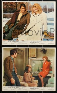 9a090 VALLEY OF THE DOLLS 7 color English FOH LCs 1967 Jacqueline Susann, Patty Duke, Sharon Tate!
