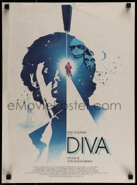 9b068 DIVA French 15x21 1981 Jean Jacques Beineix, Ferracci art, a new kind of French New Wave!