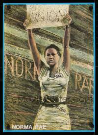 9b566 NORMA RAE Hungarian 16x22 1980 Sally Field, the story of a woman with courage, Molnar!