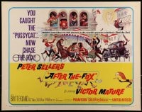 9c018 AFTER THE FOX 1/2sh 1966 De Sica's Caccia alla Volpe, Peter Sellers, cool Frank Frazetta art!