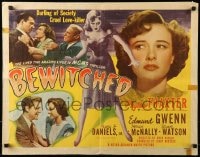 9c050 BEWITCHED style A 1/2sh 1945 Phyllis Thaxter is a cruel love-killer and darling of society!