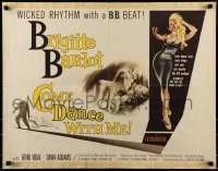 9c101 COME DANCE WITH ME 1/2sh 1960 Voulez-vous Danser avec Moi?, sexy beckoning Brigitte Bardot!