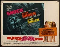 9c144 DR. JEKYLL & SISTER HYDE 1/2sh 1972 sexual transformation of man to woman takes place!