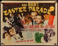 9c147 EASTER PARADE style B 1/2sh 1948 Judy Garland & dancing Fred Astaire, Irving Berlin musical!