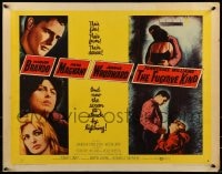 9c172 FUGITIVE KIND style B 1/2sh 1960 Marlon Brando, Anna Magnani, Joanne Woodward!