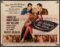 9c229 I'D RATHER BE RICH 1/2sh 1964 sexy Sandra Dee with Robert Goulet & Andy Williams!
