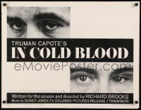 9c232 IN COLD BLOOD 1/2sh 1968 Richard Brooks directed, Robert Blake, novel by Truman Capote!