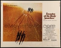 9c236 INVASION OF THE BODY SNATCHERS style B 1/2sh 1978 Kaufman classic remake of sci-fi thriller!