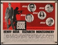 9c251 JOHNNY COOL 1/2sh 1963 Henry Silva, sexy Bewitched star Elizabeth Montgomery in film noir!