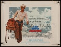 9c257 JUNIOR BONNER 1/2sh 1972 full-length rodeo cowboy Steve McQueen, sexy Barbara Leigh!