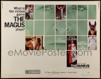 9c300 MAGUS 1/2sh 1968 Michael Caine, Anthony Quinn, Candice Bergen, Anna Karina, the game is life!