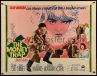 9c315 MONEY TRAP 1/2sh 1965 Glenn Ford, Elke Sommer, Rita Hayworth, you never, never get out!